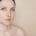 Before and after photo of woman with vascular skin problems, showing acne, rosacea, and couperose treatment results in cosmetology skincare